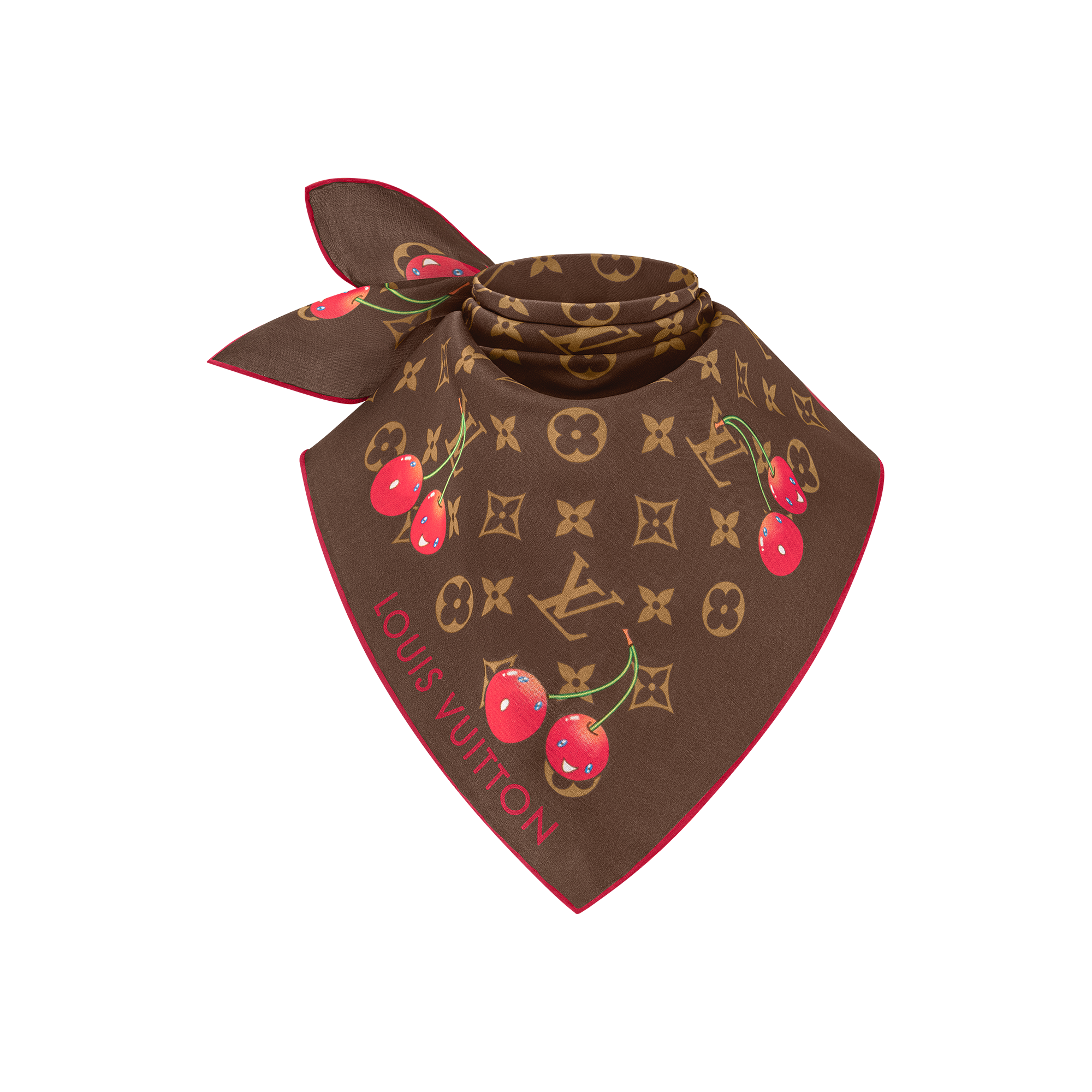 LV x TM Monogram Cerise Square 55 S00 - Accessories | LOUIS VUITTON